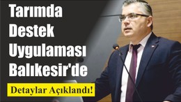 Tarımda Destek Uygulaması Balıkesir'de