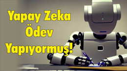 Yapay Zeka Ödev Yapıyormuş!