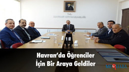 Havran’da Öğrenciler İçin Bir Araya Geldiler