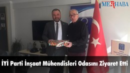 İYİ Parti İnşaat Mühendisleri Odasını Ziyaret Etti