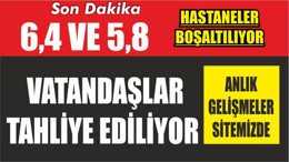 Son Dakika! Yeni Deprem Sonrası Vatandaşlar Tahliye Ediliyor