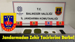 Balıkesir'de Zehir Tacirlerine Operasyon