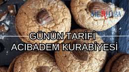 GÜNÜN TARİFİ: ACIBADEM KURABİYESİ