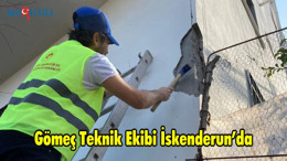 Gömeç Teknik Ekibi İskenderun’da