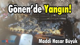 Gönen’de Yangın! Maddi Hasar Büyük
