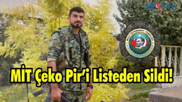 Mit Çeko Pir’i Listeden Sildi