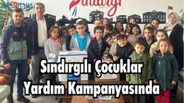 Sındırgılı Çocuklar Yardım Kampanyasında