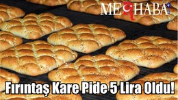 350 Gramlık Fırıntaş Kare Pide 5 Lira