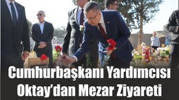 Cumhurbaşkanı Yardımcısı Oktay’dan Mezar Ziyareti