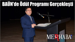BAÜN'de Ödül Programı Gerçekleşti