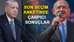 Son seçim anketinde fark 7 puan