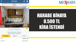 Harabe eve fahiş kira