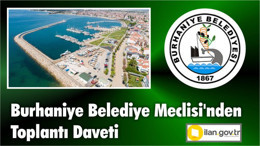 Burhaniye Belediye Meclisi'nden Toplantı Daveti