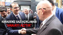 Bakan Dönmez'den 'Karadeniz gazı' açıklaması