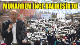 İnce Balıkesir’de