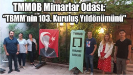 TMMOB Mimarlar Odasından Açıklama
