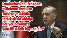 CB Erdoğan: Terörün Olduğu Yer Bekamıza Yönelik Tehtit Kaynağıdır"