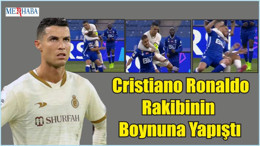 Cristiano Ronaldo Rakibinin Boynuna Yapıştı