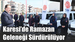 Karesi’de Ramazan Geleneği Sürdürülüyor