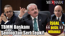 TBMM Başkanı Şentop'tan Sert Tepki!
