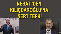 Bakan Nebati'den sert sözler