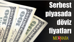 Serbest piyasada döviz fiyatları