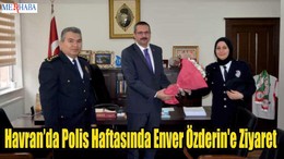 Polis Haftasında Enver Özderin'e Ziyaret