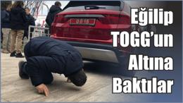 Vatandaşlar TOGG’un Altına Eğilip Baktılar!