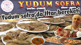 Yudum sofra'da İftar bereketi