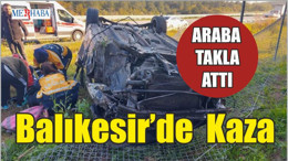 Balıkesir'de Kaza