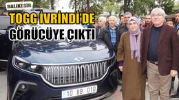 TOGG İvrindi’de Görücüye Çıktı