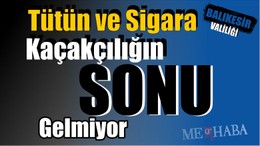 Kaçak Tütün ve Sigara