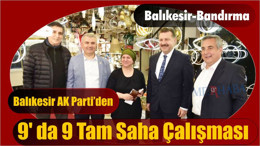 “9’da 9 Tam Saha Çalışması”