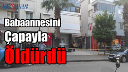 Babaannesini Çapayla Öldürdü