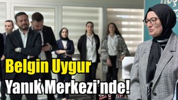 Belgin Uygur Yanık Merkezi’nde!