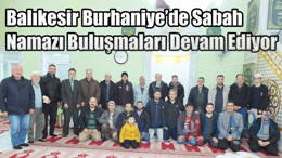 Burhaniye'de Sabah Namazı