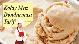 Kolay Muz Dondurması Tarifi