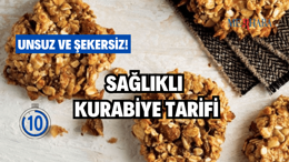 Unsuz Şekersiz Kurabiye Tarifi