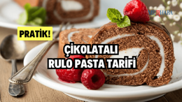 Pratik Çikolatalı Rulo Pasta