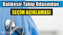 Balıkesir Tabip Odasından Seçim Açıklaması
