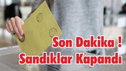 Sandıklar Kapandı