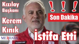 Kızılay Başkanı istifa etti