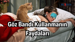 Göz Bandı İle Uyumanın Faydaları