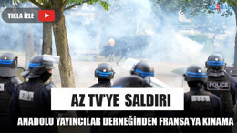 AZ TV’ye Saldırı