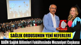 BAÜN Sağlık Bilimleri Fakültesinde Mezuniyet Coşkusu