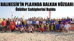 Balıkesir'in Plajında Balkan Rüzgarı