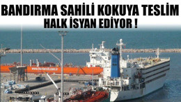 Bandırma Sahili Kokuya Teslim