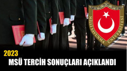 MSÜ Tercih Sonuçları
