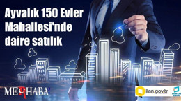 Ayvalık 150 Evler Mahallesi'nde daire satılık