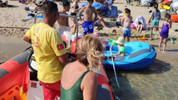 Ayvalık'ta Aile Botuyla Akıntıya Kapıldı ! Büyük Panik Yaşandı